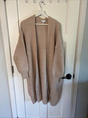 Topshop long cardigan sweater